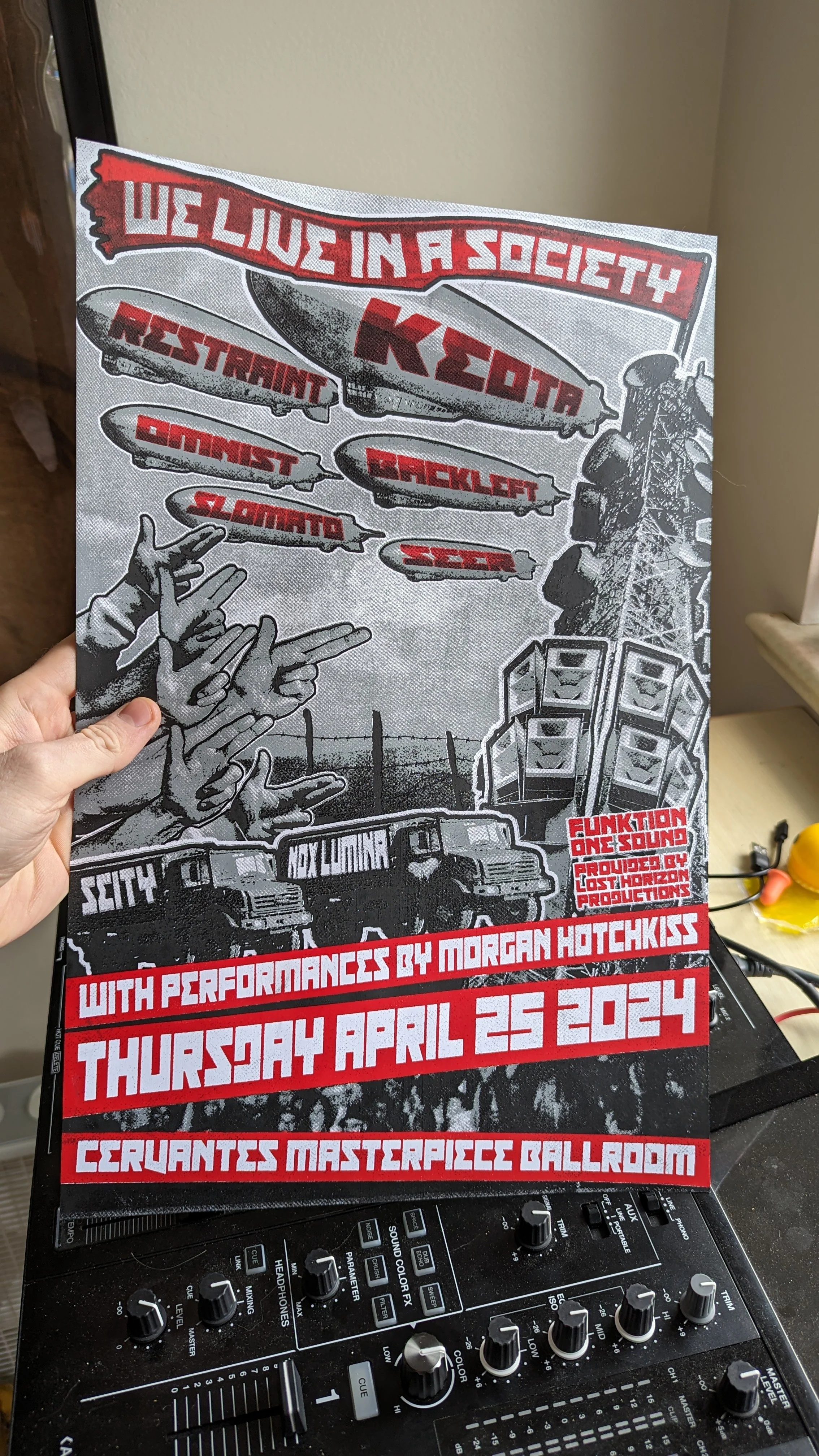 Screen Printed Poster 11x17