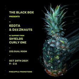 Denver, CO @ The Black Box — Keota & DeezNauts w/ Sh1elds, Curly One — flyer