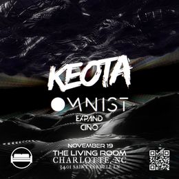 Charlotte, NC — Couch Collective Presents: Keota w/ Omnist, Expand, Chino @ The Living Room — flyer