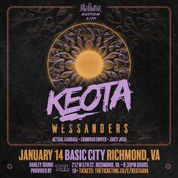 Richmond, VA w/ Wessanders via Rhythm City Collective, sound by The Sound Live — flyer