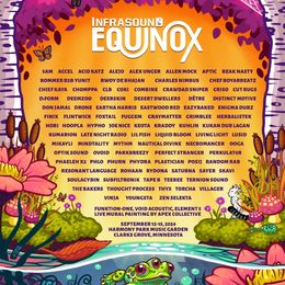 Infrasound Equinox @ Harmony Park Music Garden, Clarks Grove, MN — flyer