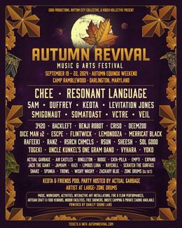 Camp Ramblewood, Darlington, MD @ Autumn Revival Festival — flyer