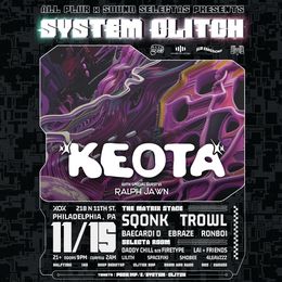Philadelphia, PA — w/ Sqonk, Trowl, Baecardi D, Ebraze, Ronboi — flyer