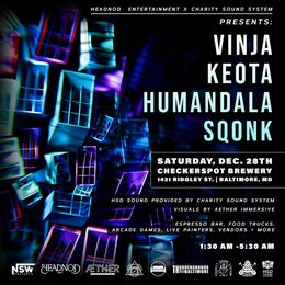 Baltimore, MD — Jade Afters w/ Vinja, Humandala, Sqonk, HSD; sound by Charity Sound System — flyer