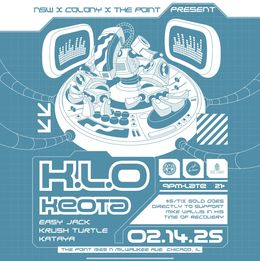 Chicago, IL — NSW Presents KLO, Keota, More — flyer